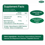 CoQ10 + 95% Piperine 200 mg