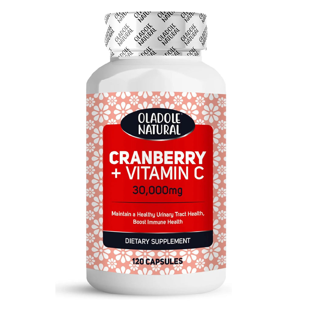 Cranberry + Vitamin C 120 Capsules
