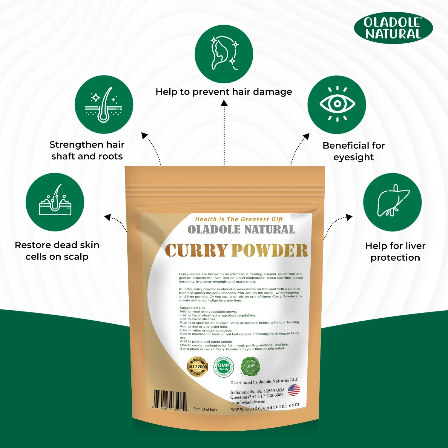 Natural Curry Leaves Powder 100 g 