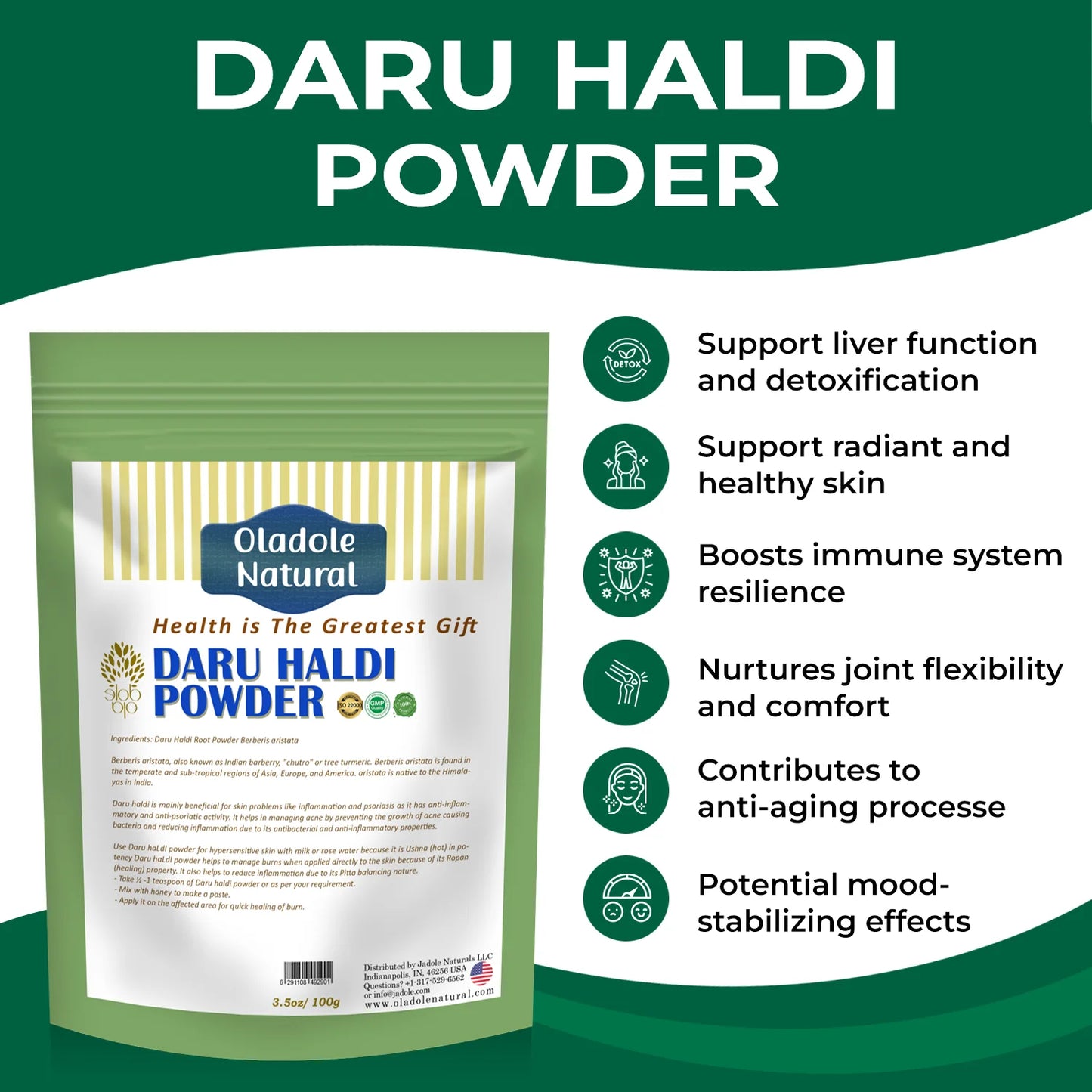 Daru Haldi Powder 100 g