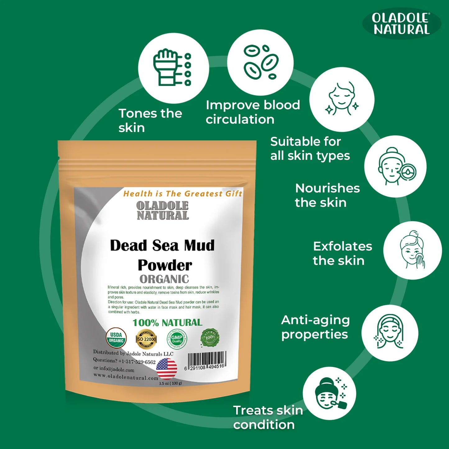 Dead Sea Mud Powder 100 g