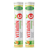 Vitamin C Effervescent + Zinc Orange Flavor 1000 mg