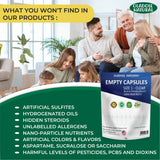 Empty Capsules Size 1 Clear 31 g 