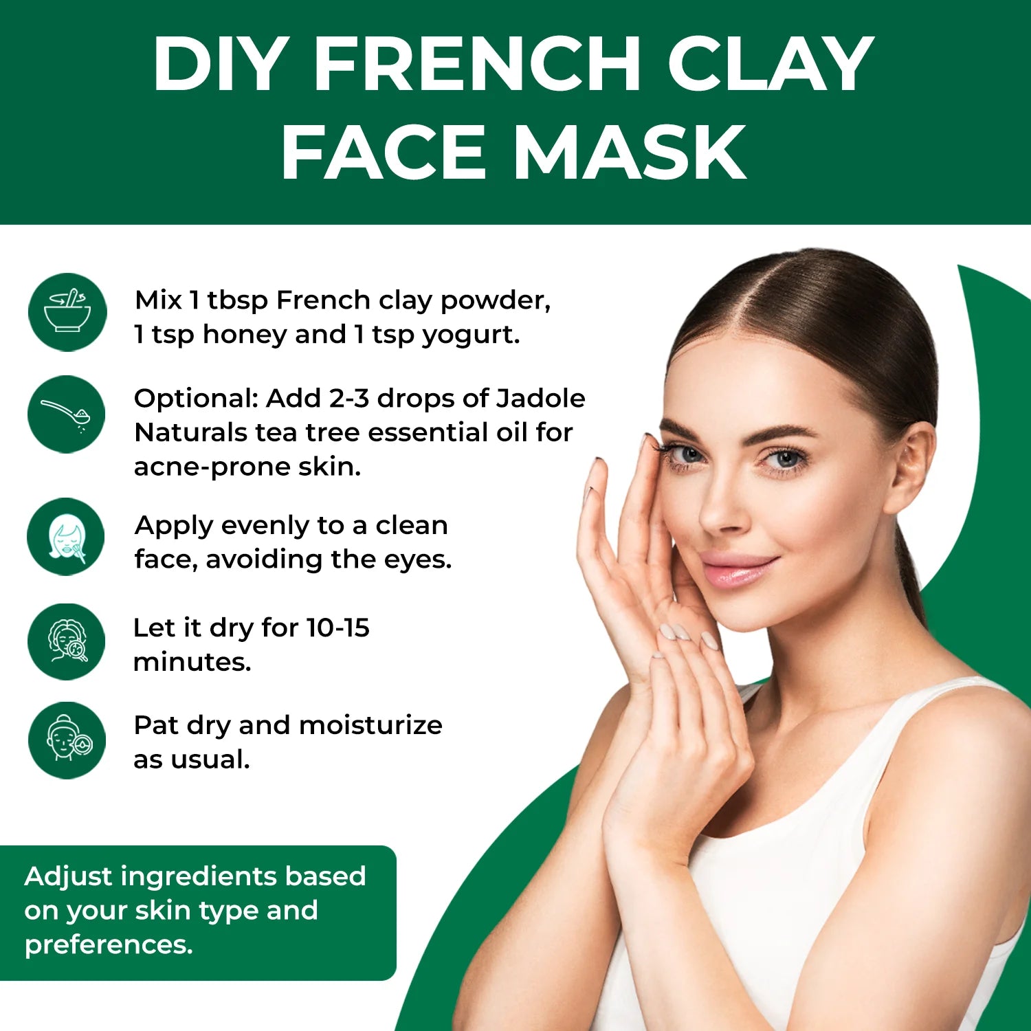 French Pink Clay powder 100 g
