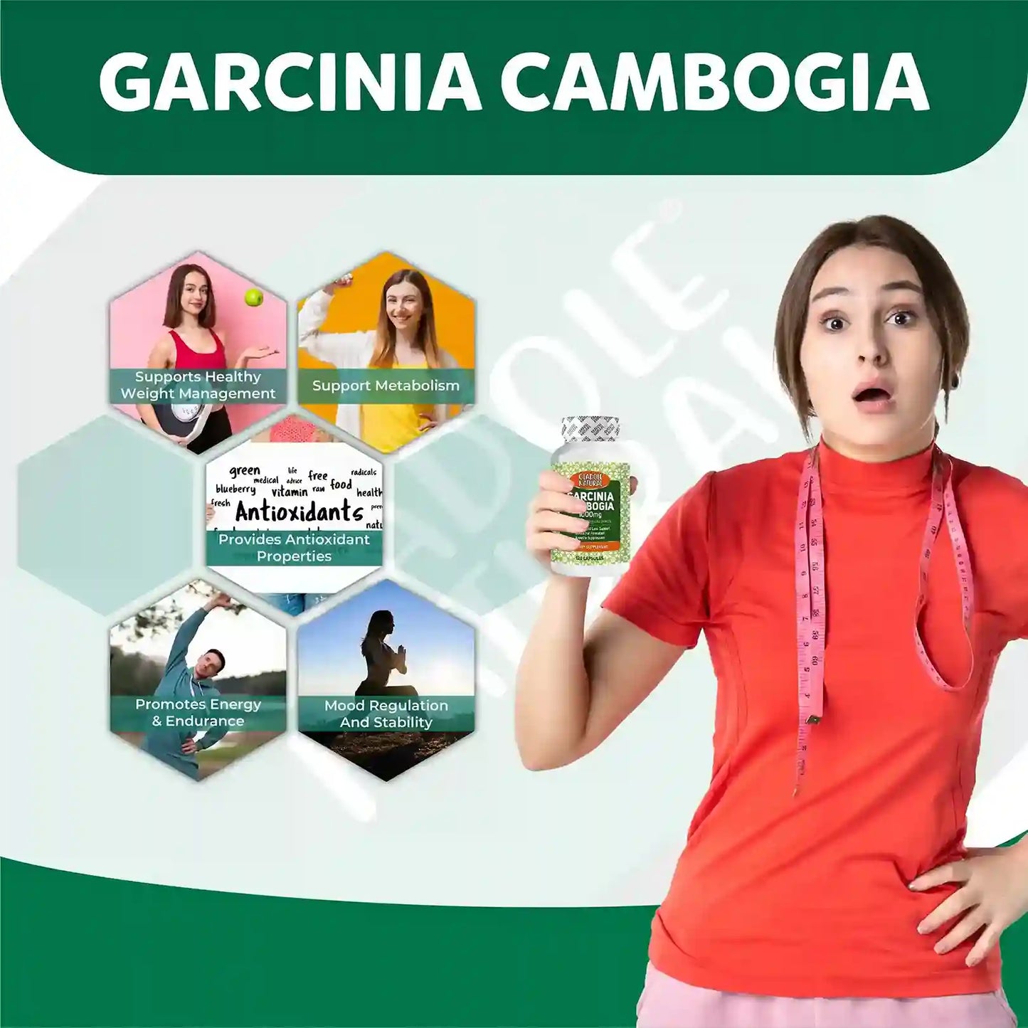 Pure Garcinia Cambogia Extract 1000 mg 