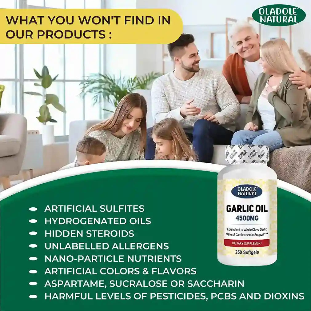 Garlic Oil 4500 Mg