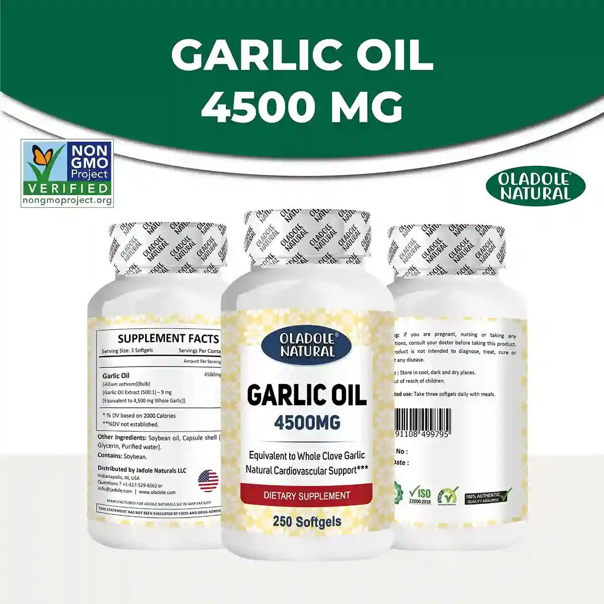 Garlic Oil 4500 Mg