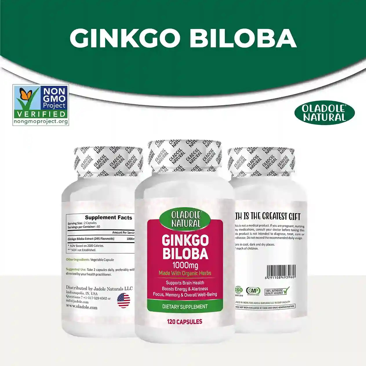Ginkgo Biloba 1000 mg