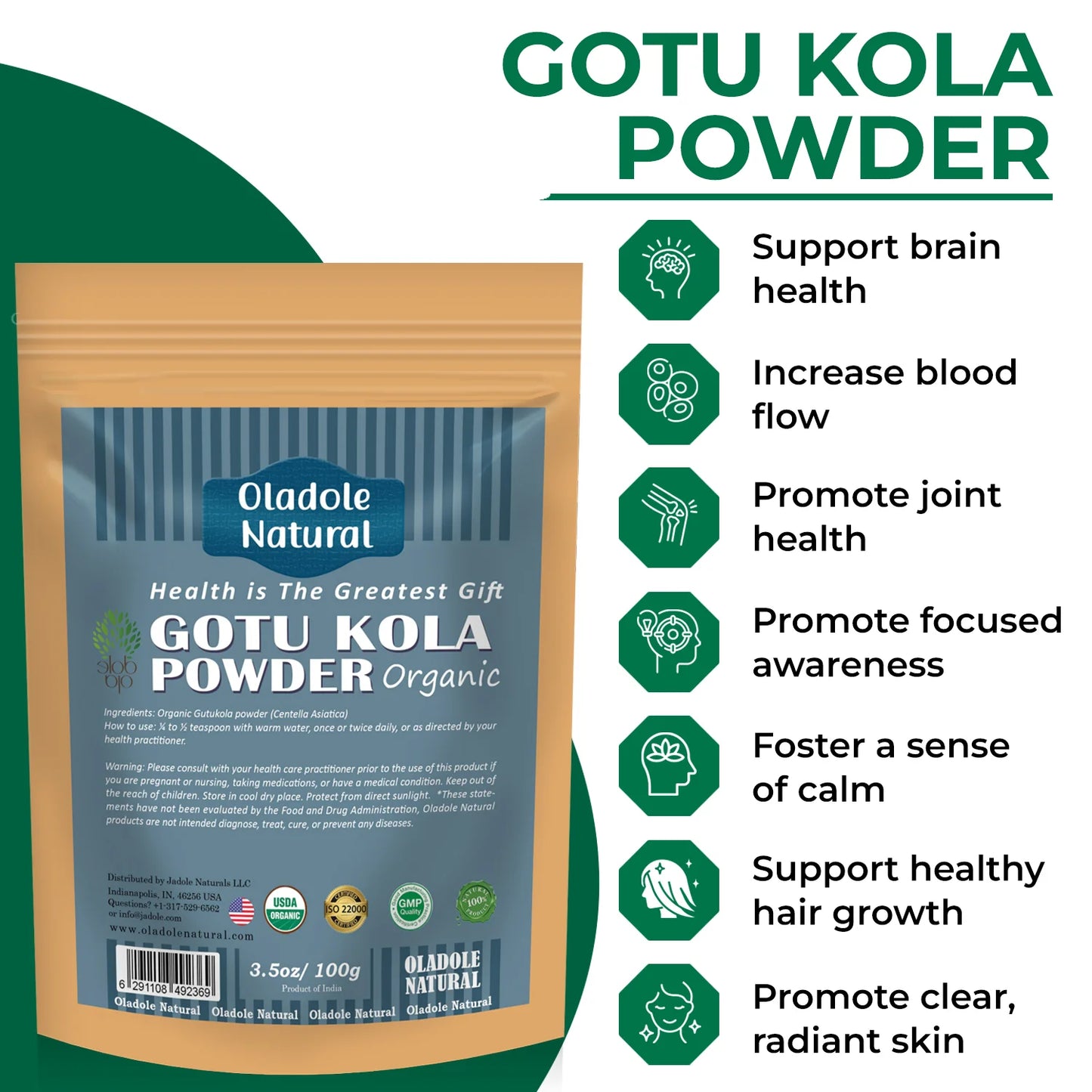 Gotu Kola Powder 100 g