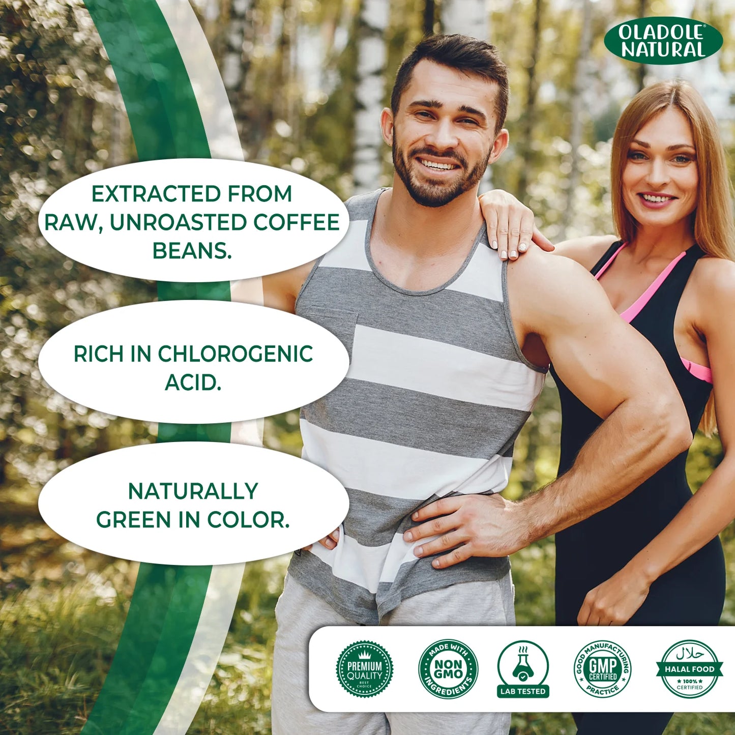 Green Coffee Bean Extract 1000 mg  