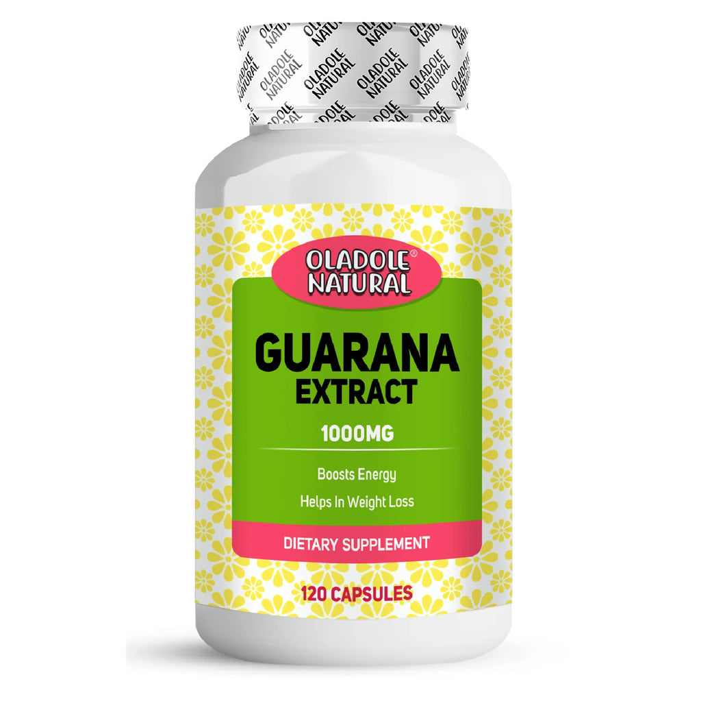 Guarana Extract 100mg 120 Capsules