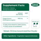 Guggul Extract 1000mg - 120 Capsules