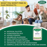 oladole natural biotin hair, skin & nails gummies - 60 gummies our product 