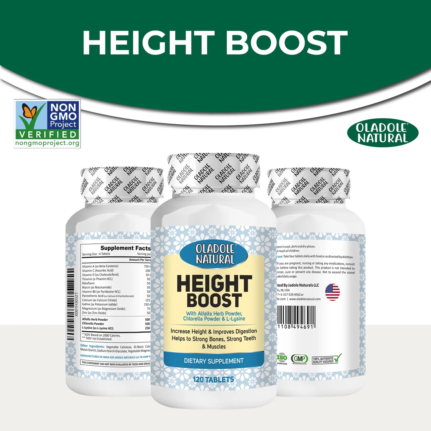 Height Boost Tablets for Height Growth