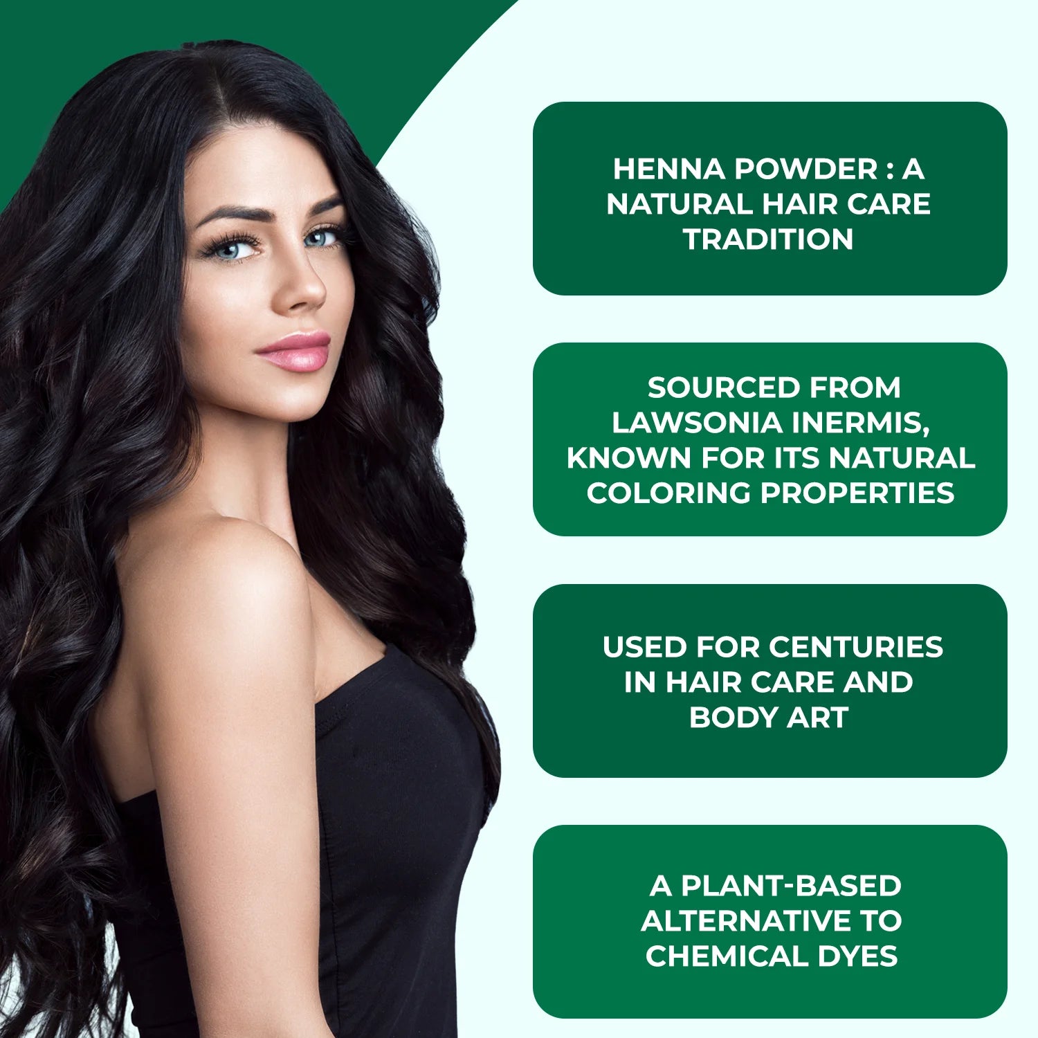 Organic Henna Powder for Hair 300 g