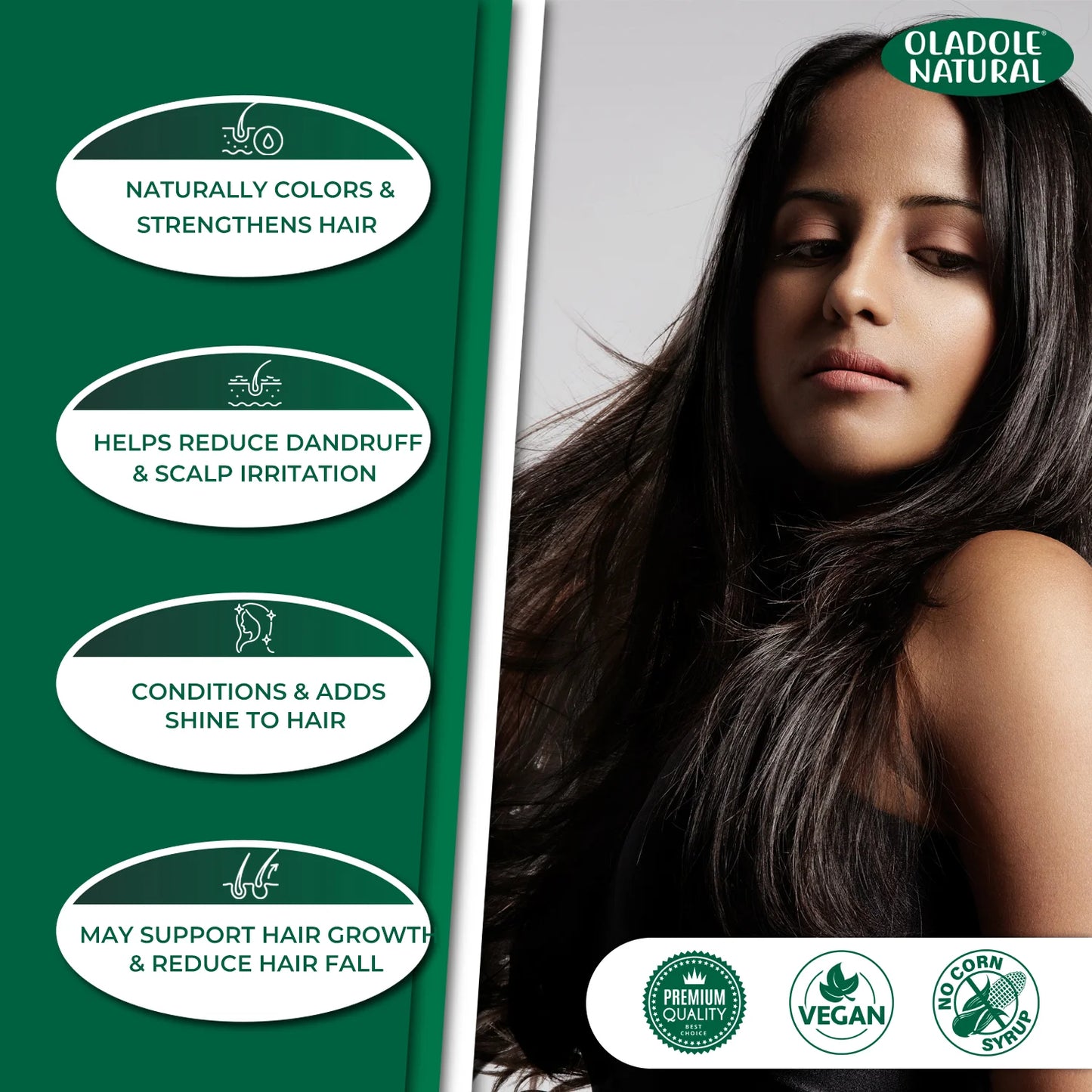 Organic Henna Powder for Hair 300 g