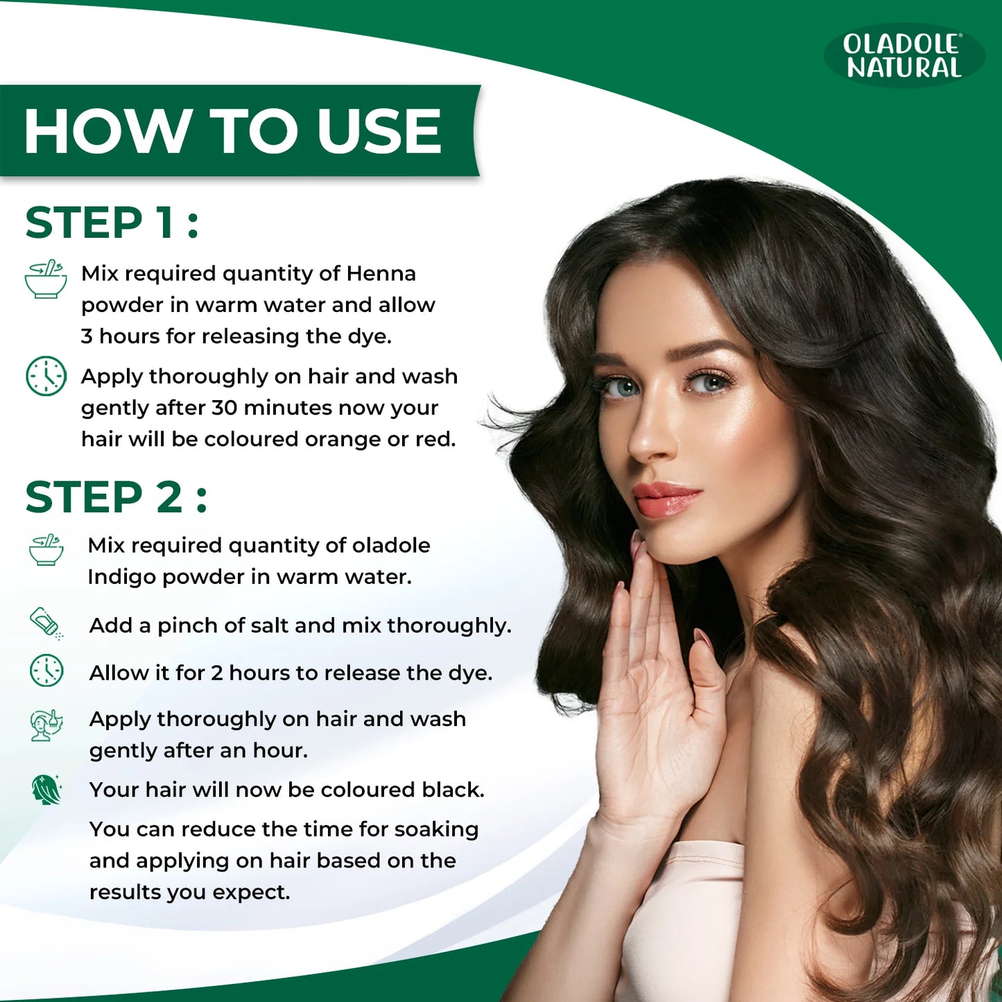 Organic Henna Powder for Hair 300 g