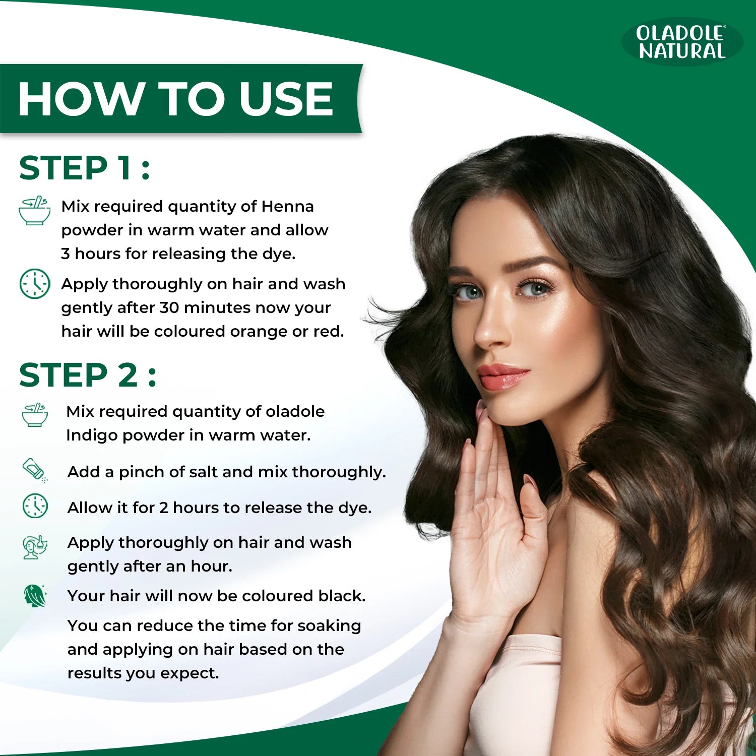 Organic Henna Powder for Hair 300 g