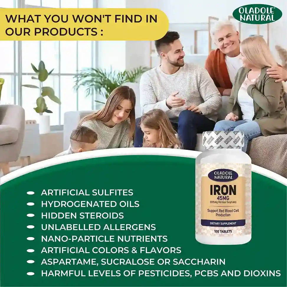 Iron Supplement 45 mg