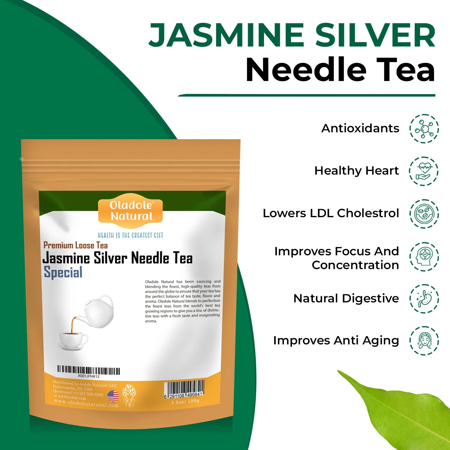 Jasmine Silver Needle Tea 100 g