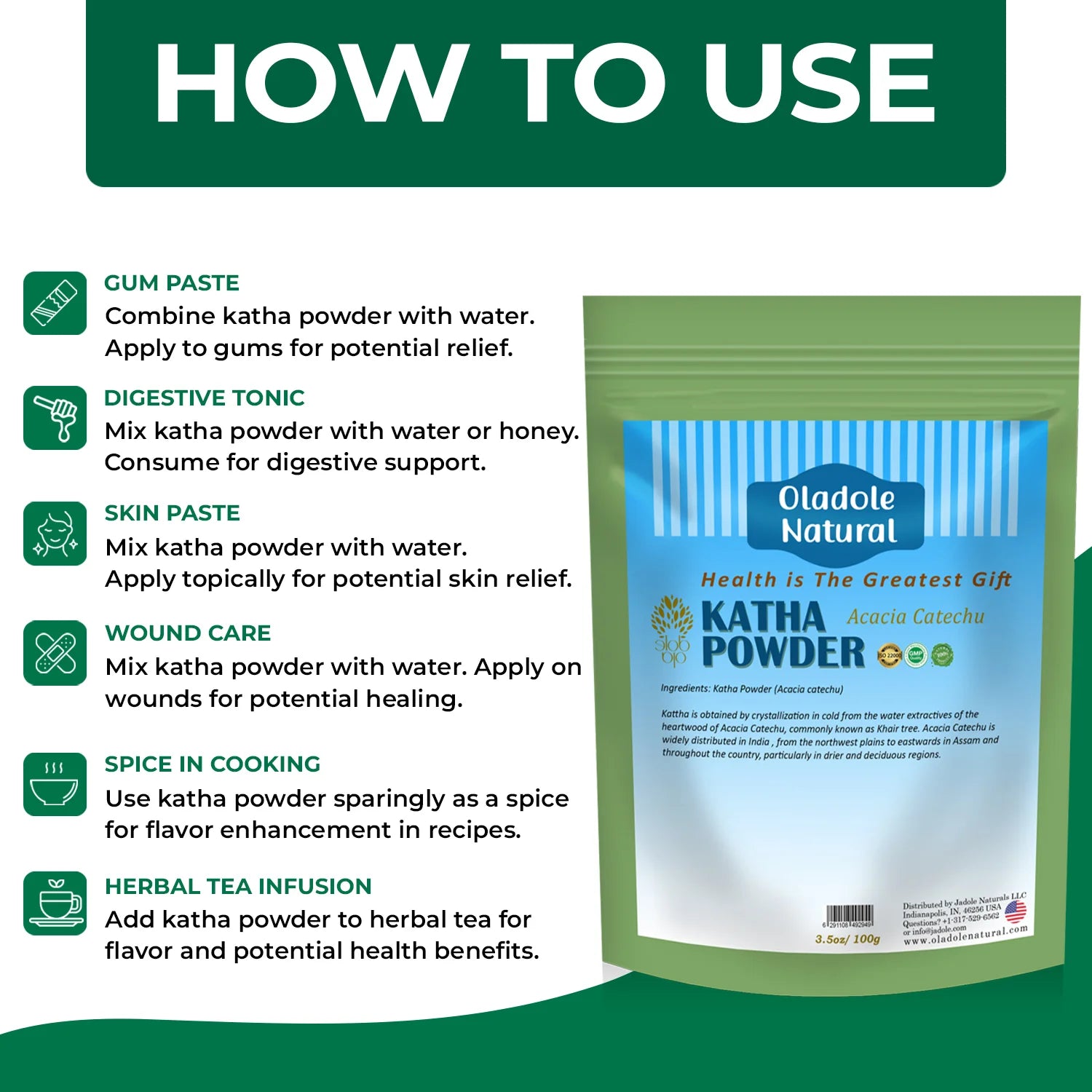 Pure Katha Powder 100 g