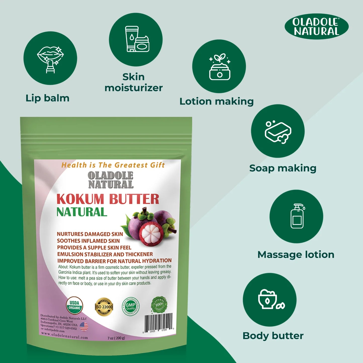 Raw Kokum Butter 200 g