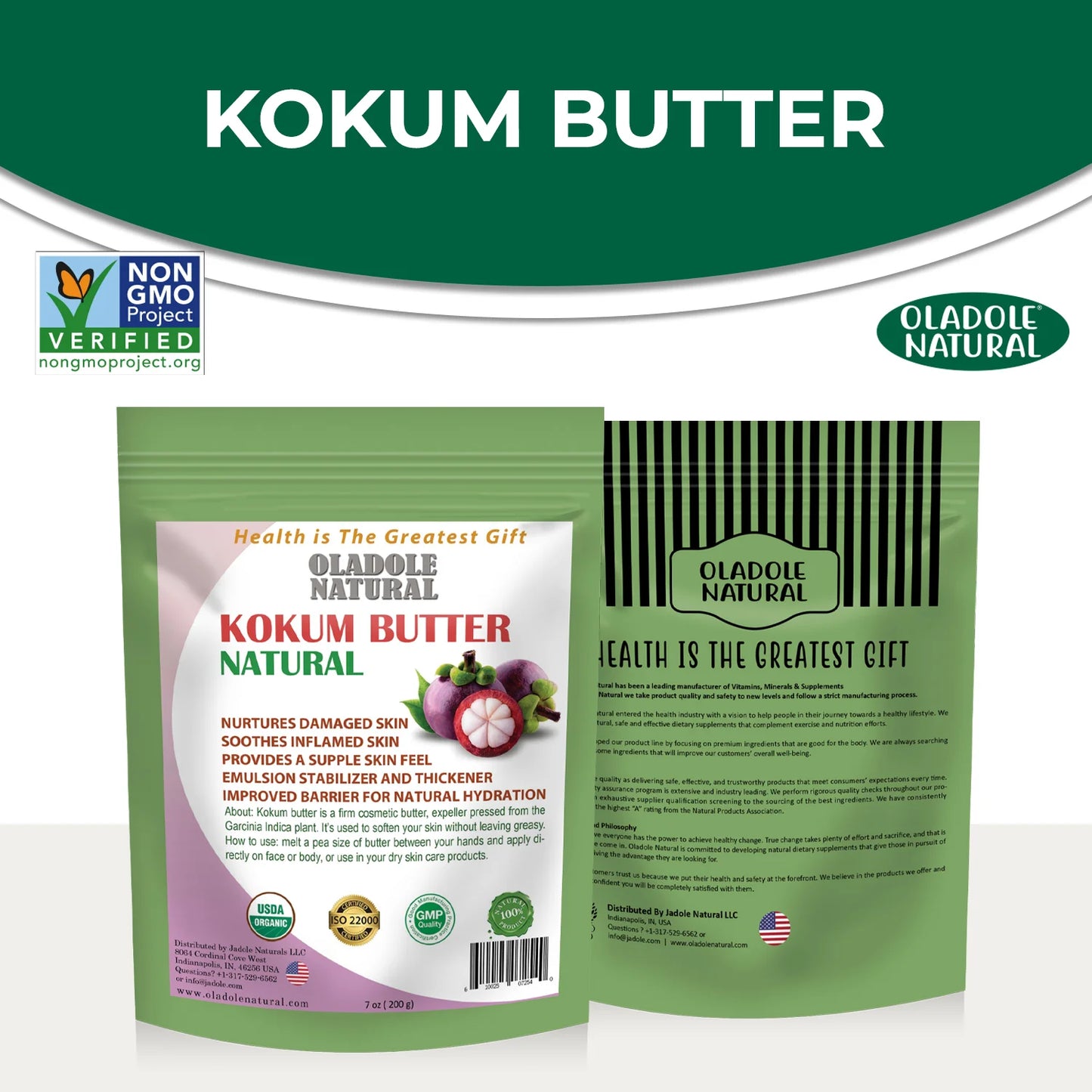 Raw Kokum Butter 200 g