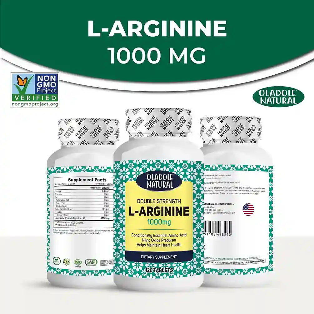 Double Strength L-Arginine 1000 mg