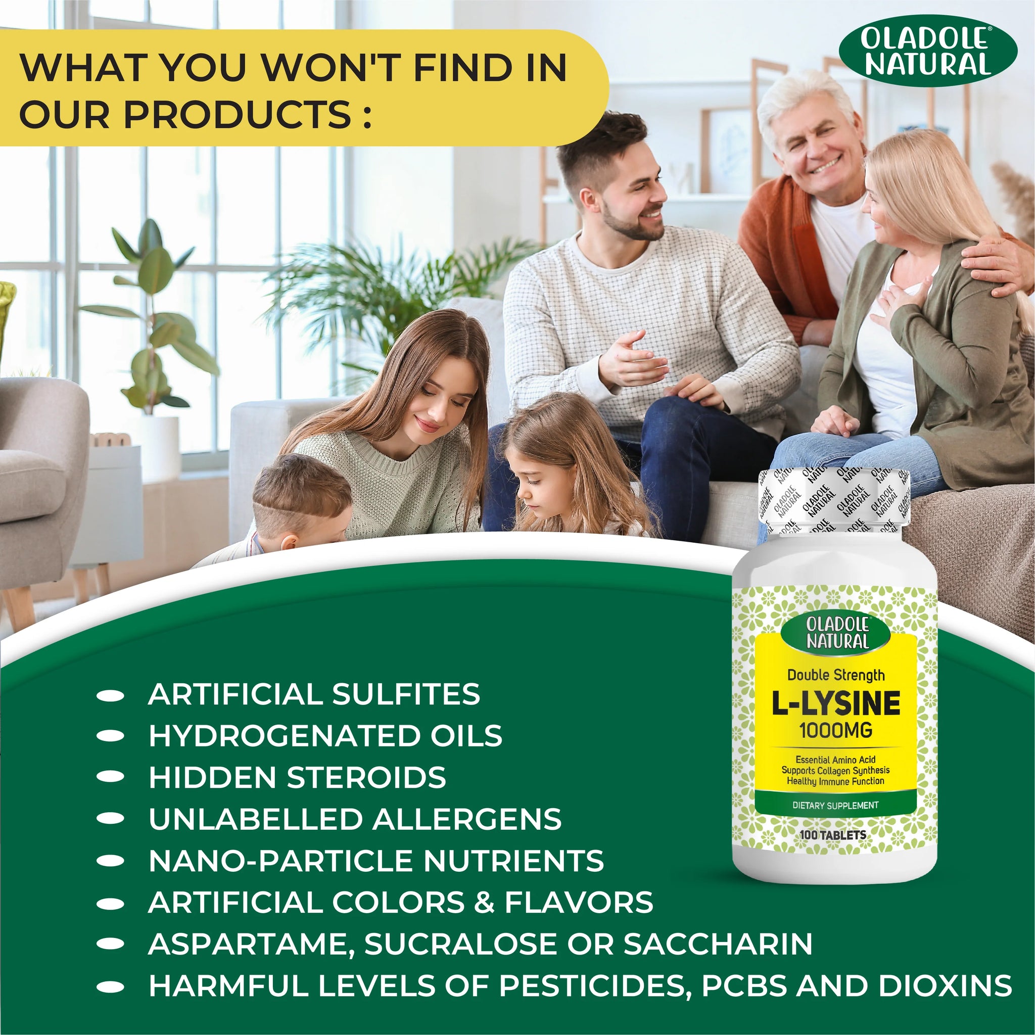 L-Lysine 1000 mg