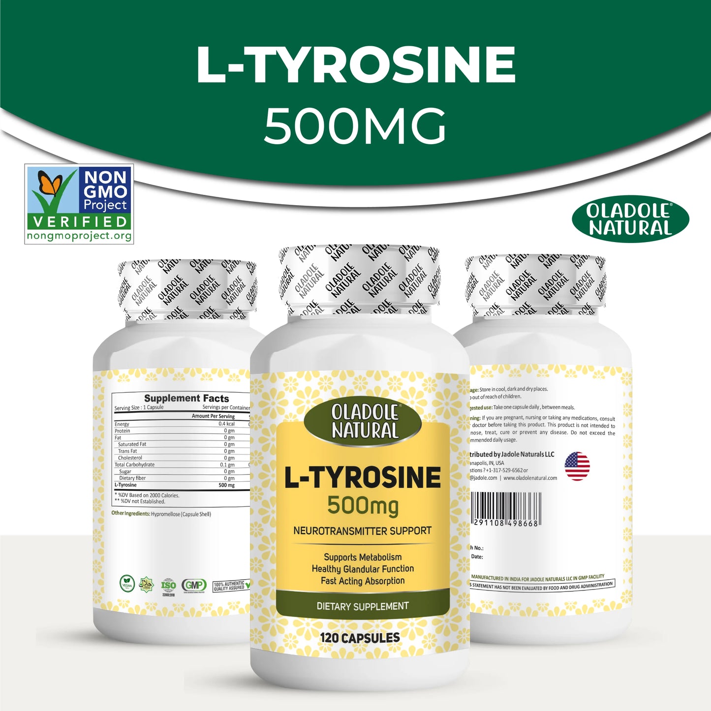 L-Tyrosine 500 mg