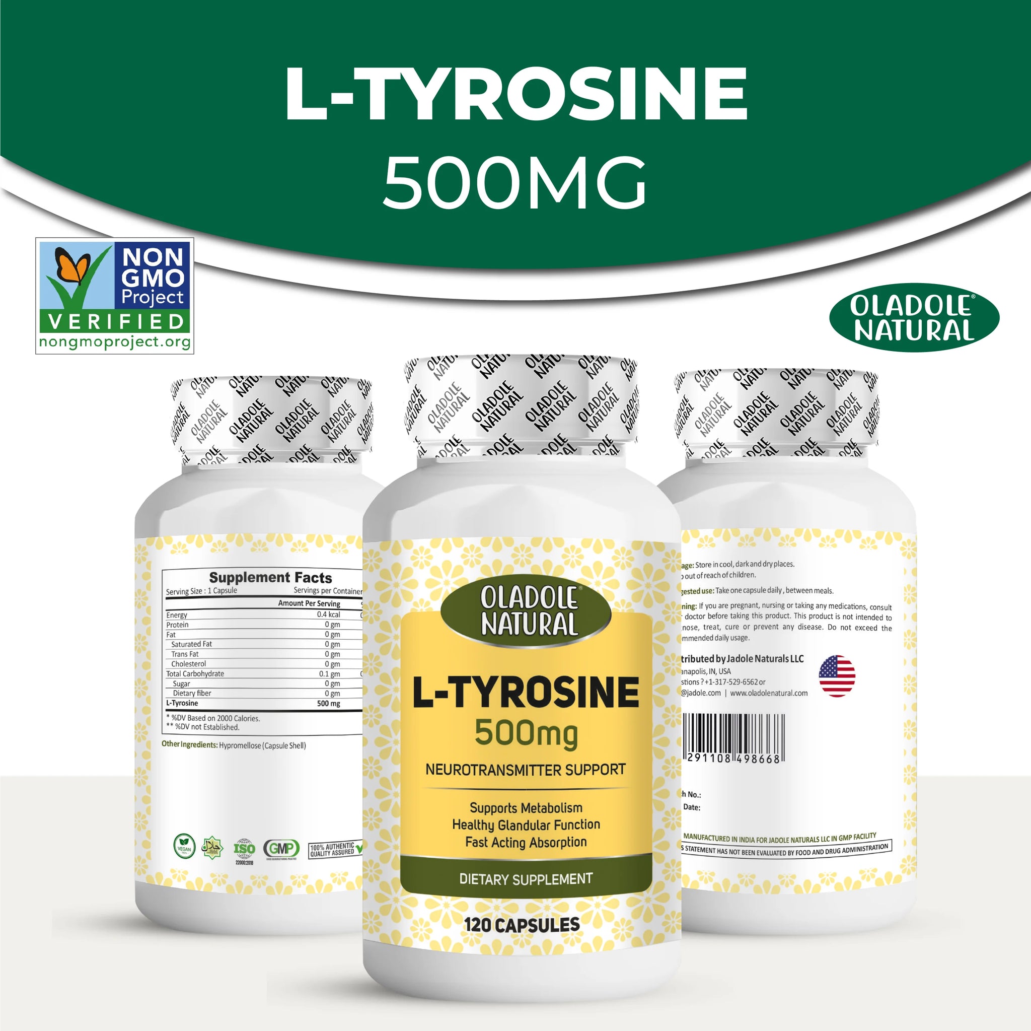 L-Tyrosine 500 mg