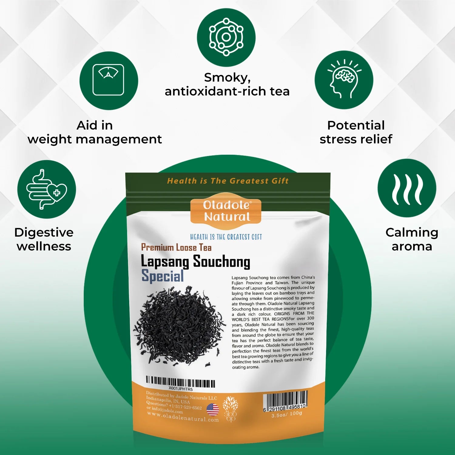 Lapsang Souchong Black Loose Tea 100 g