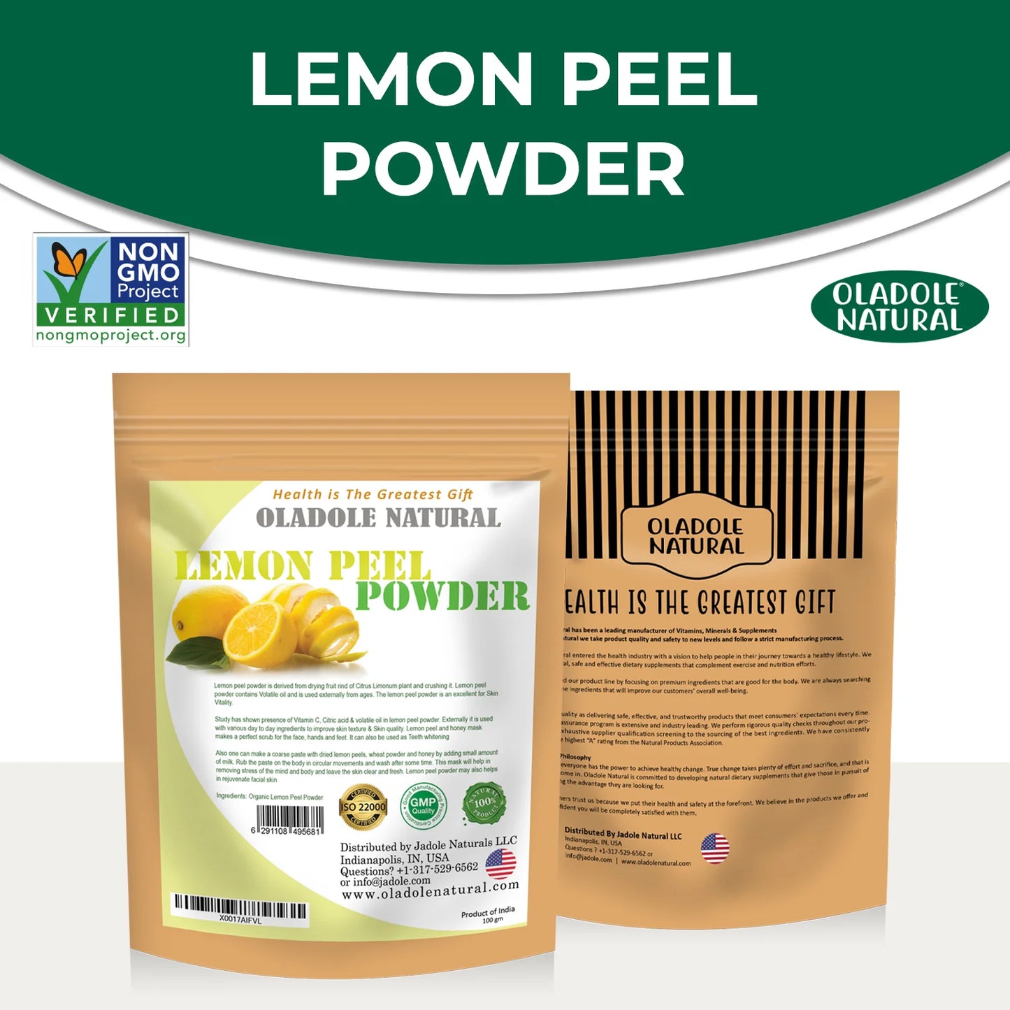 Lemon Peel Powder 100 g