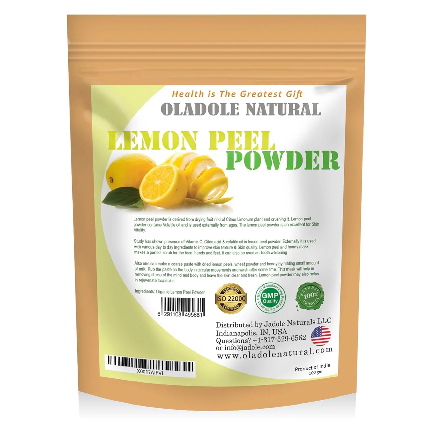 Lemon Peel Powder 100 g