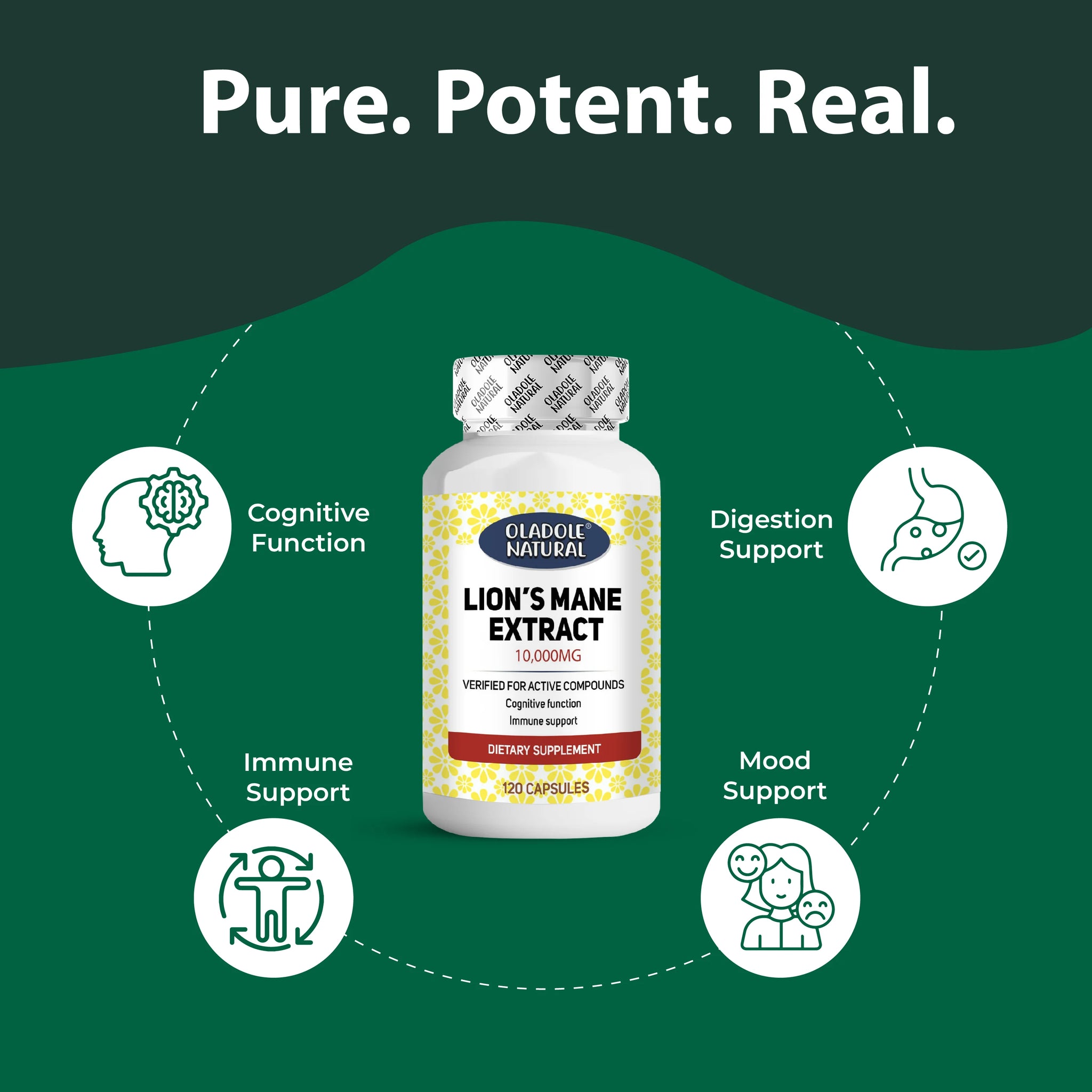 Lion's Mane Extract 10,000 mcg