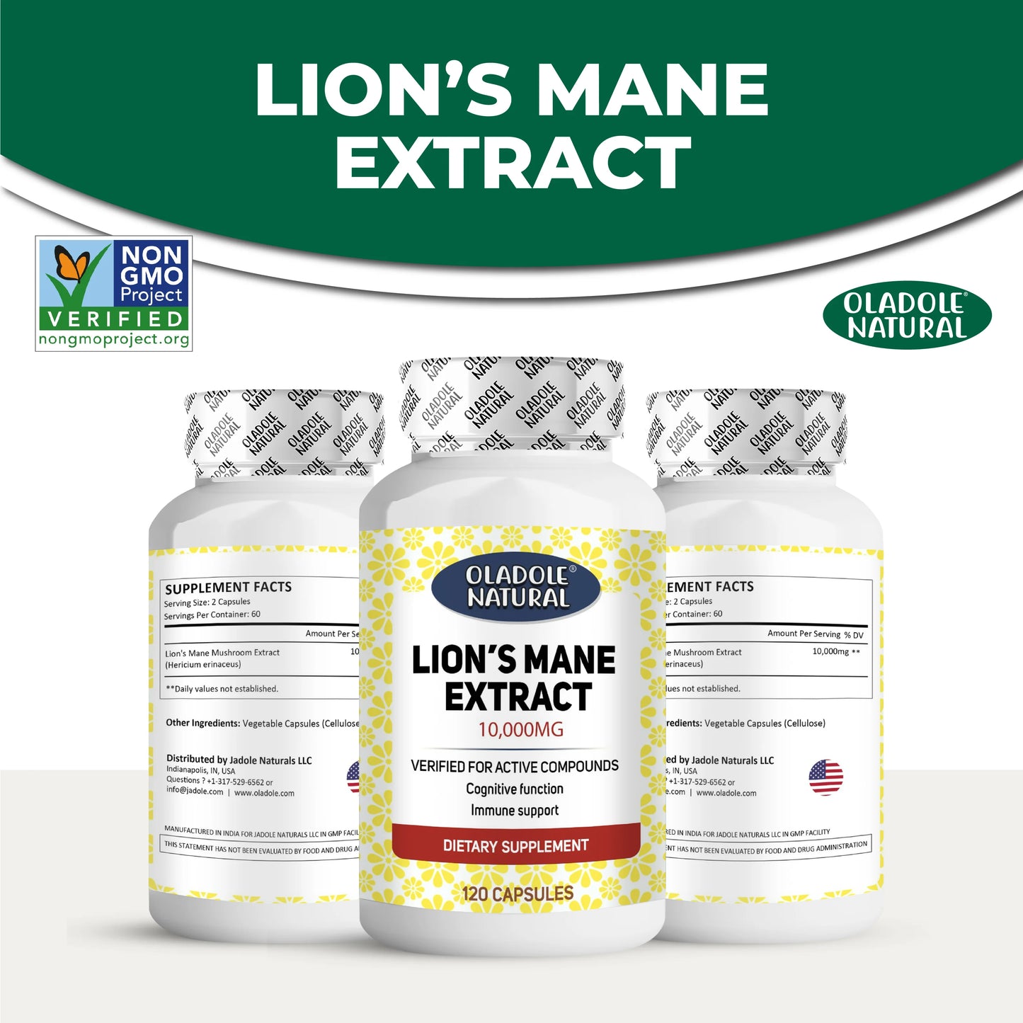 Lion's Mane Extract 10,000 mcg