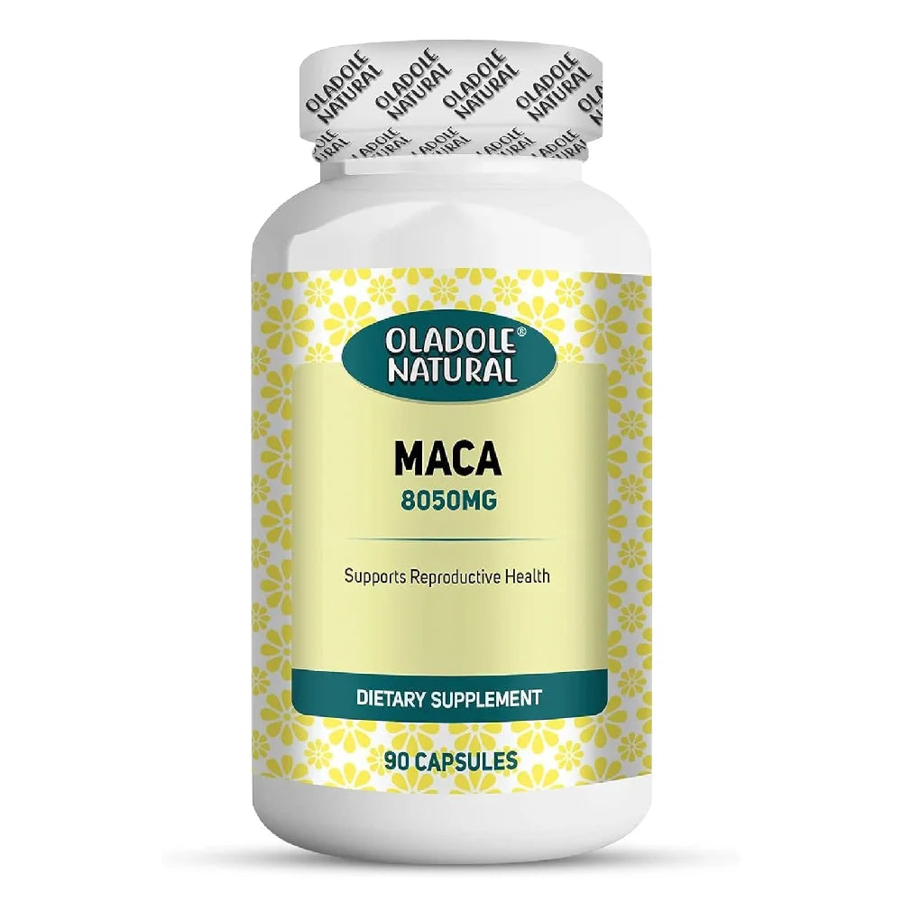 Organic Maca Root Powder Capsules 8050mg 90 Capsule