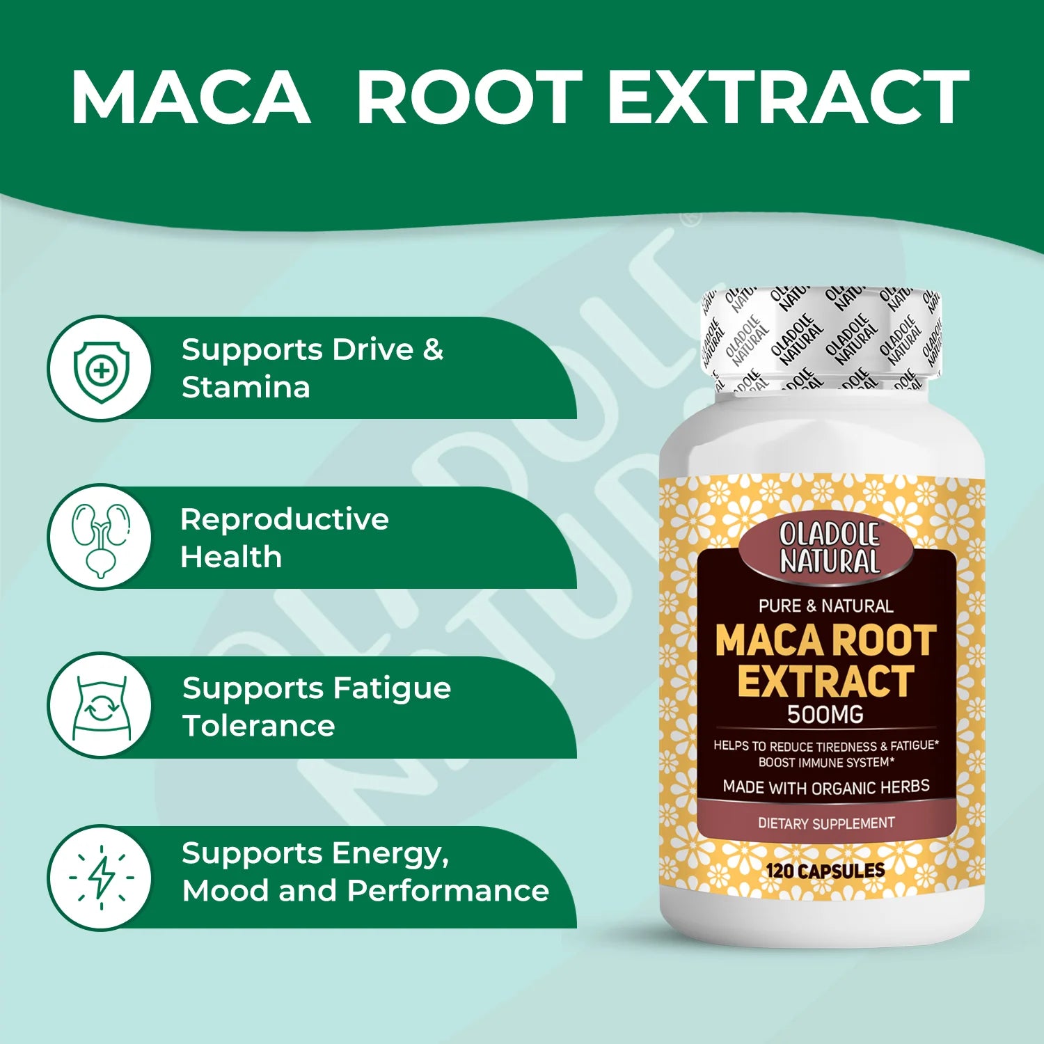 Maca Root Extract 500 mg