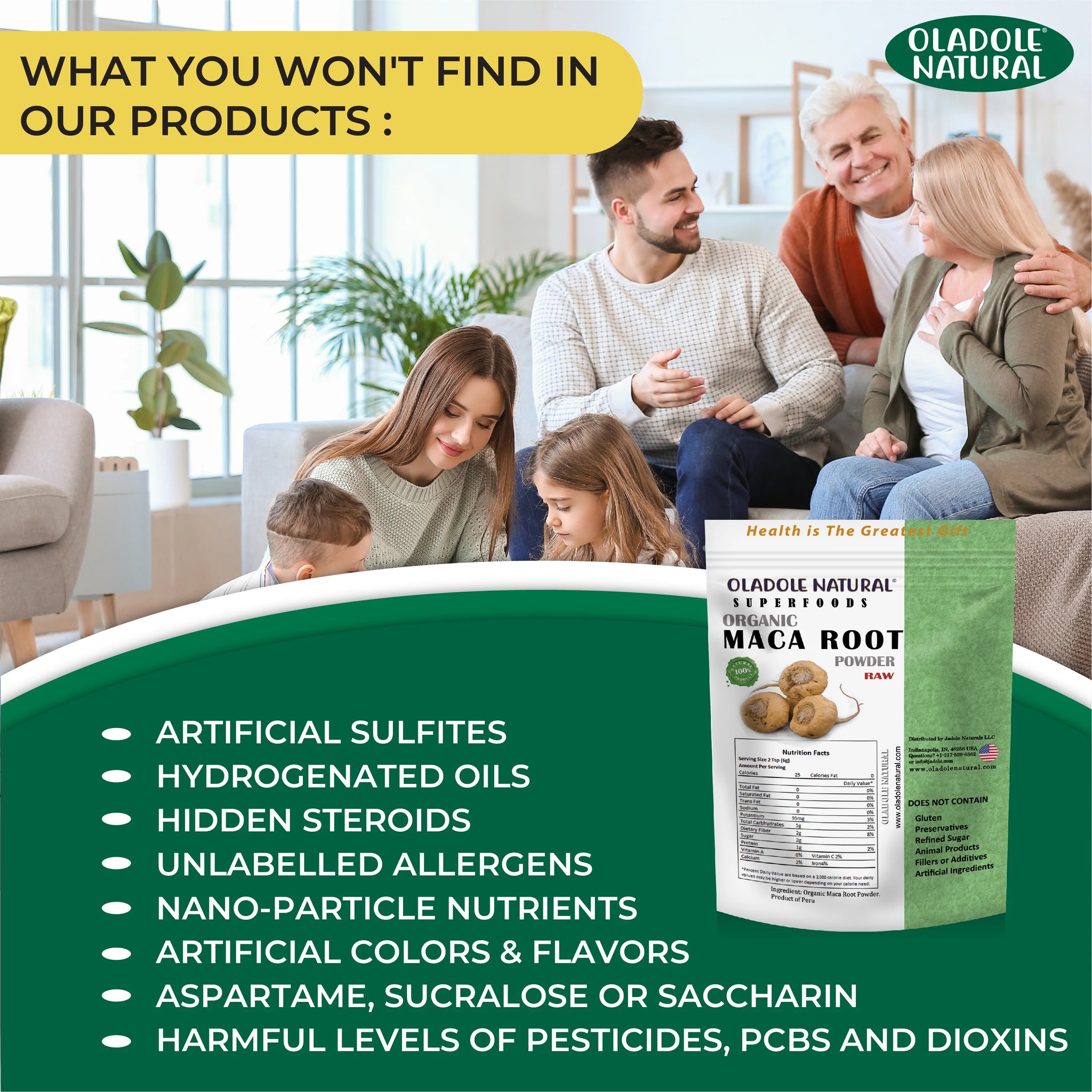 Organic Maca Root Powder 