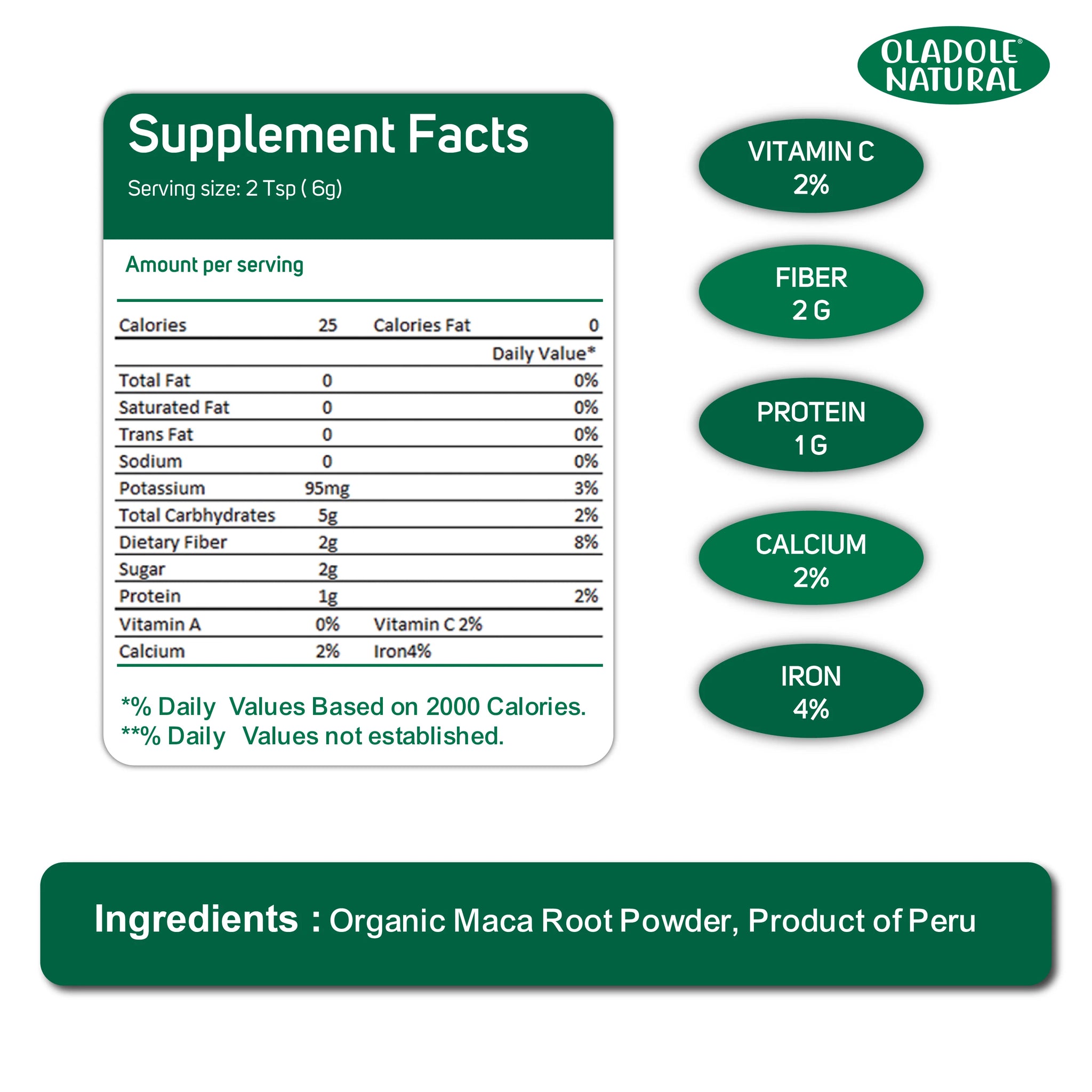 Organic Maca Root Powder 