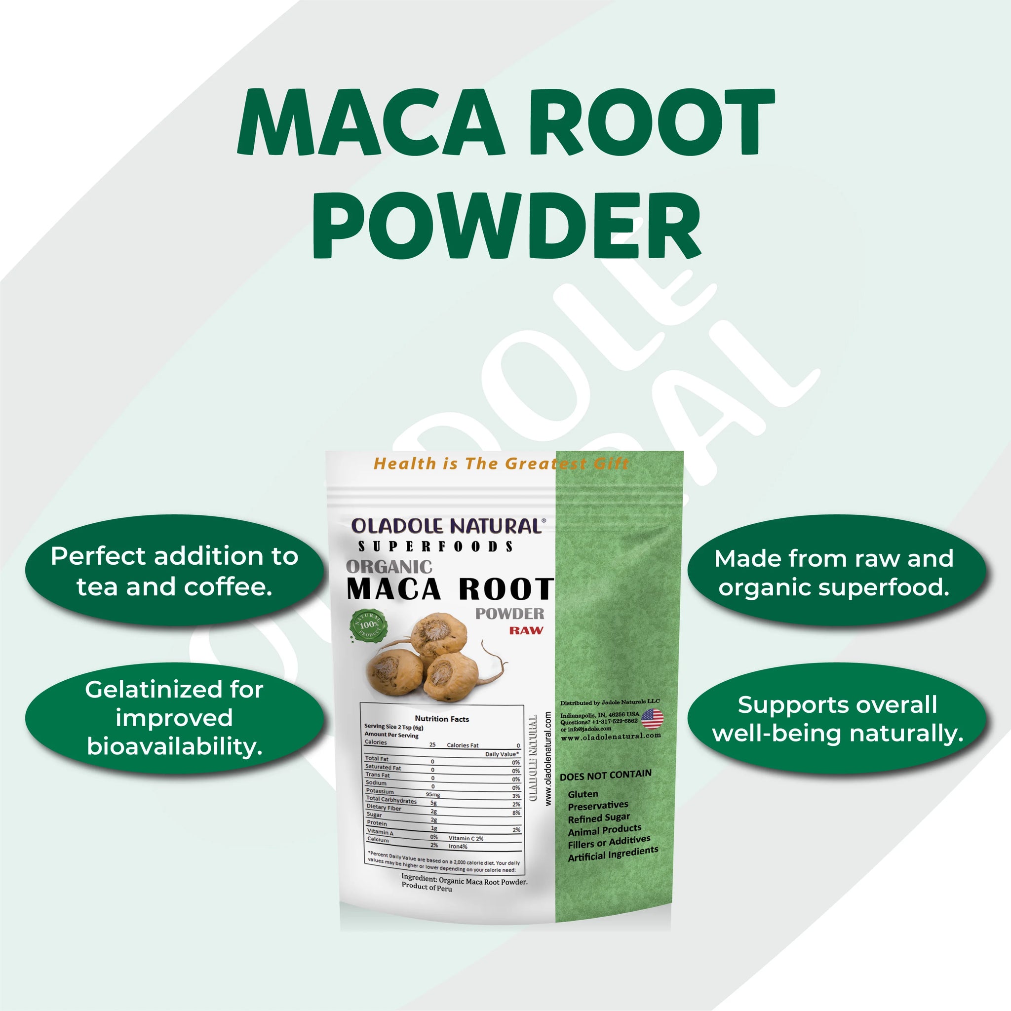 Organic Maca Root Powder 