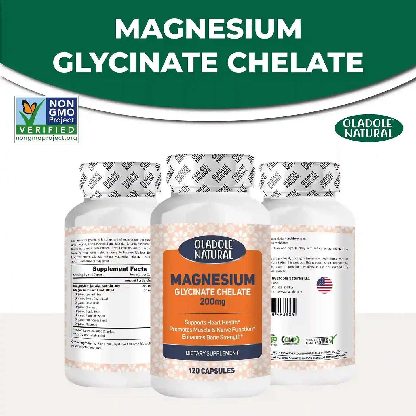 Magnesium Glycinate 200 mg