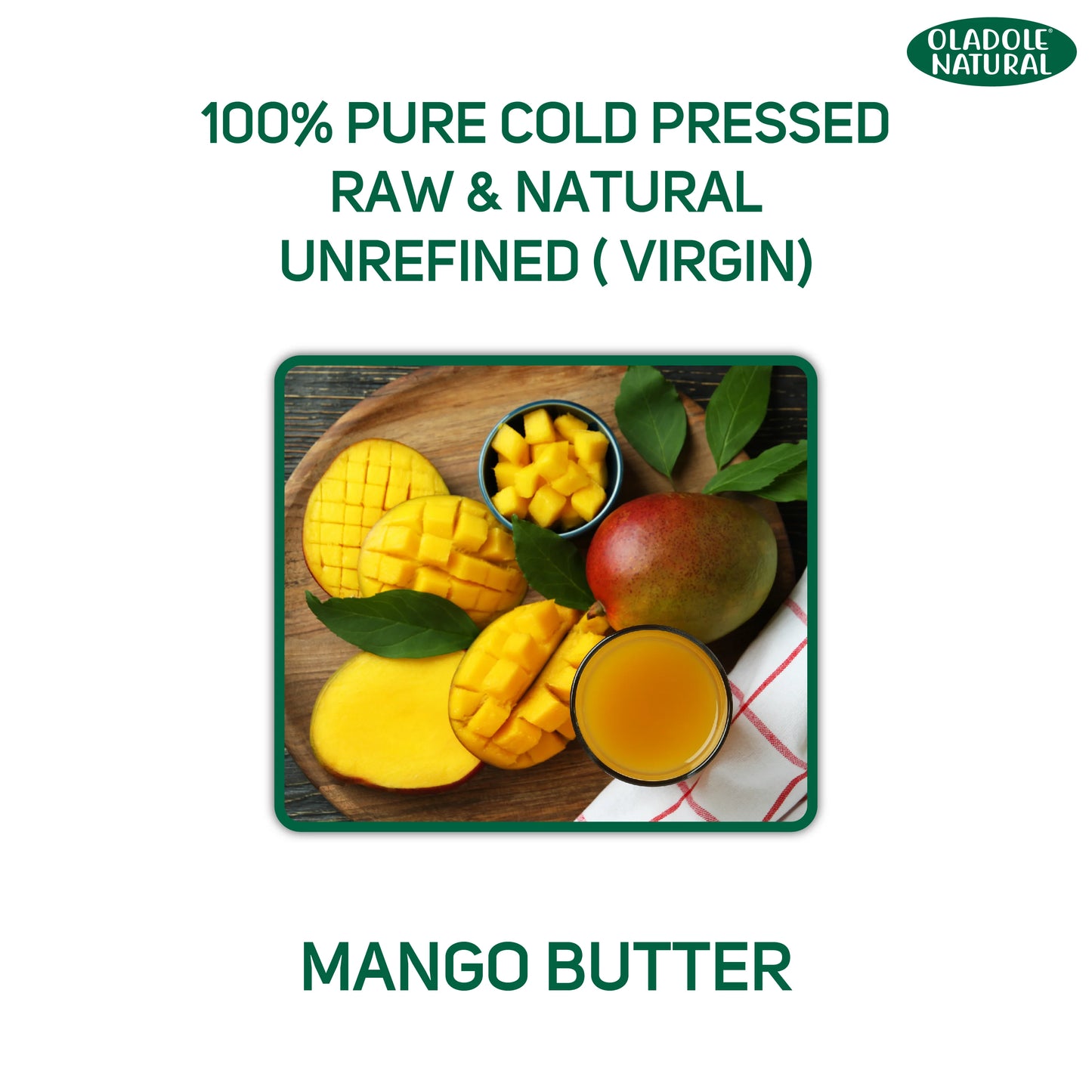 Natural Mango Butter 400 g