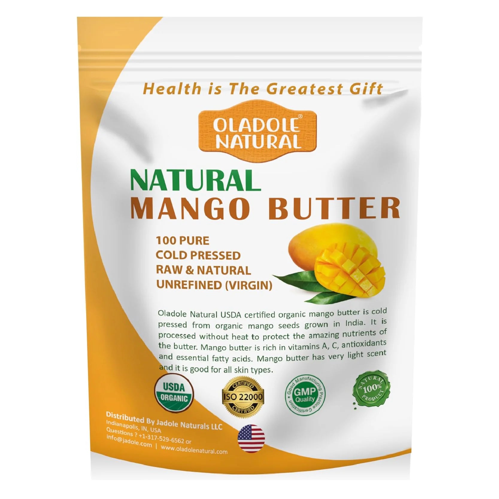 Natural Mango Butter 400 g