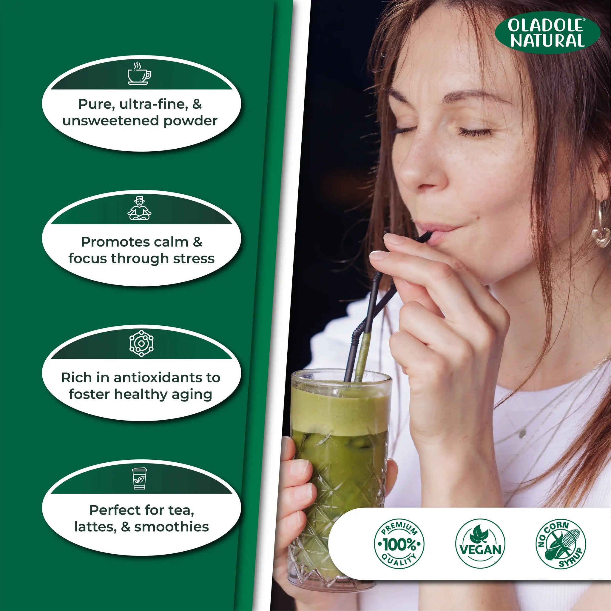 Raw Matcha Green Tea Powder