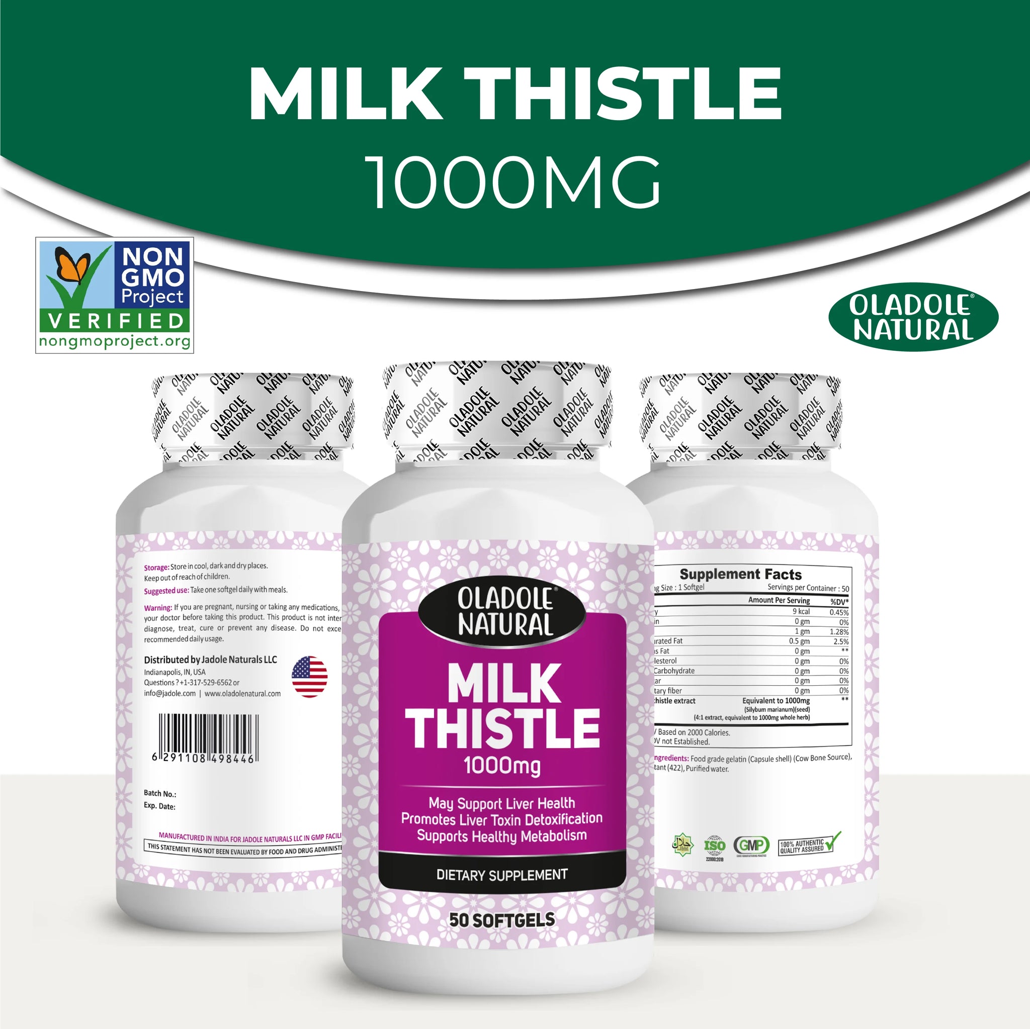 Milk Thistle 1000 mg