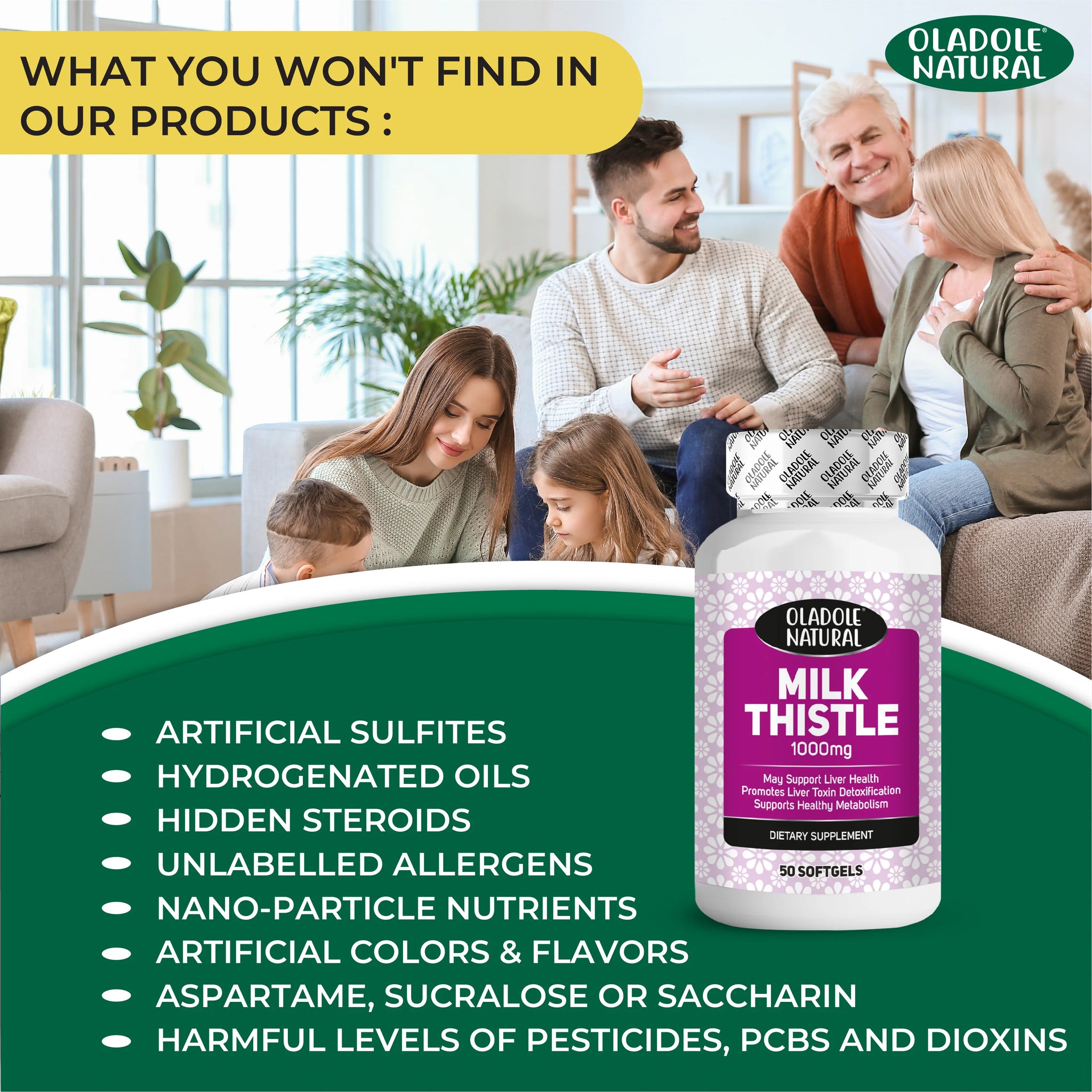 Milk Thistle 1000 mg