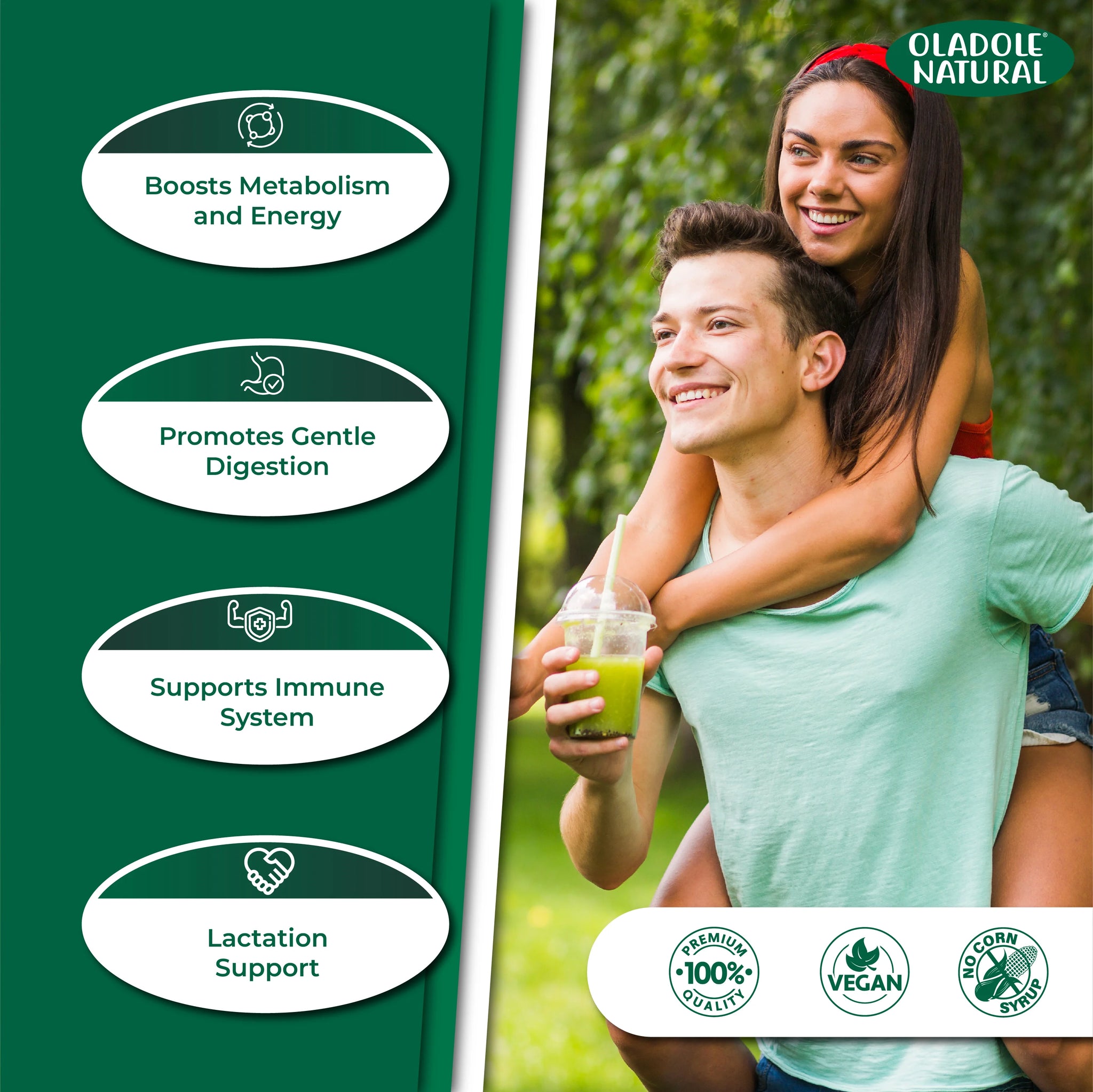 Organic Moringa 500 mg