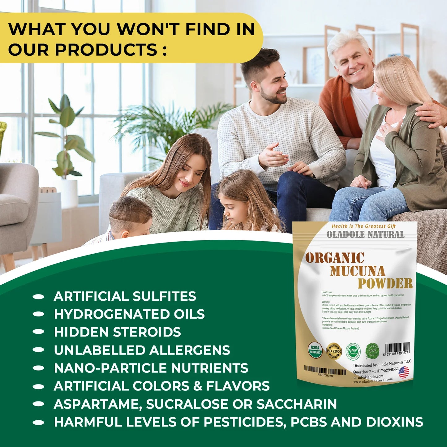 Organic Mucuna Powder 100 g