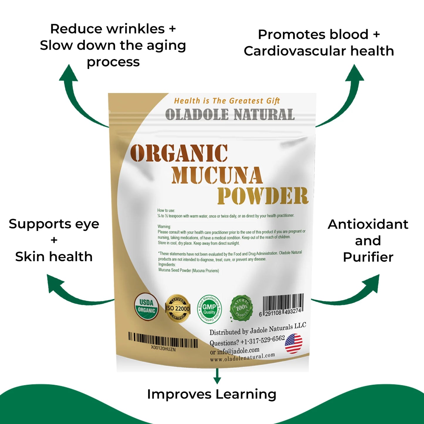 Organic Mucuna Powder 100 g
